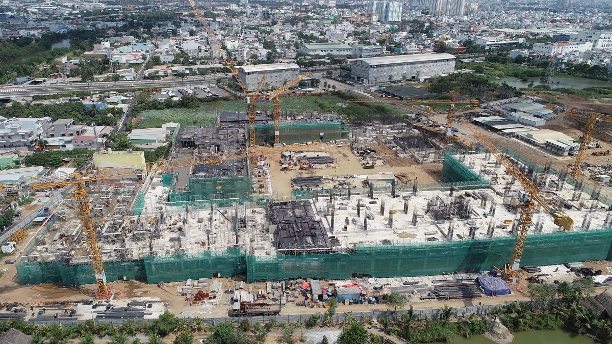 CẬP NHẬT TIẾN ĐỘ DỰ ÁN AKARI CITY THÁNG 3 NĂM 2020