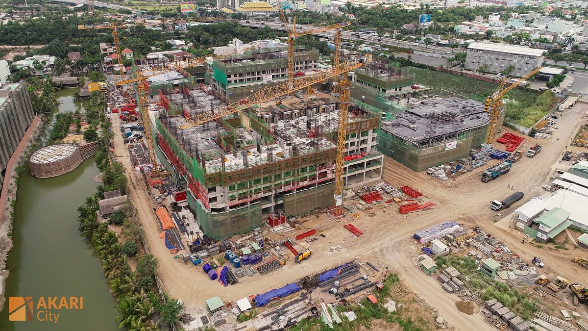 CẬP NHẬT TIẾN ĐỘ DỰ ÁN AKARI CITY THÁNG 04 NĂM 2020