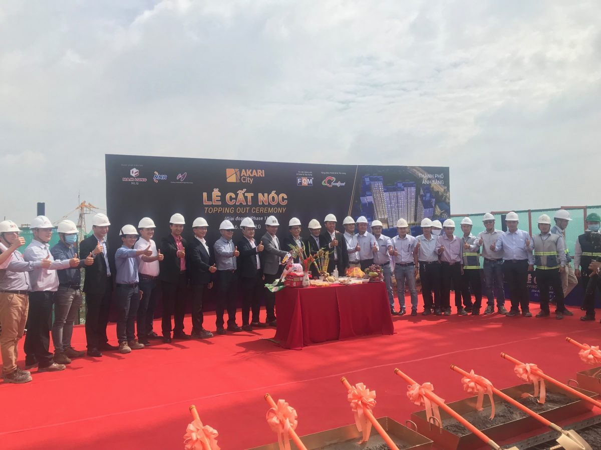 LỄ CẤT NÓC AKARI CITY PHASE 1 – NGÀY 06/08/2020