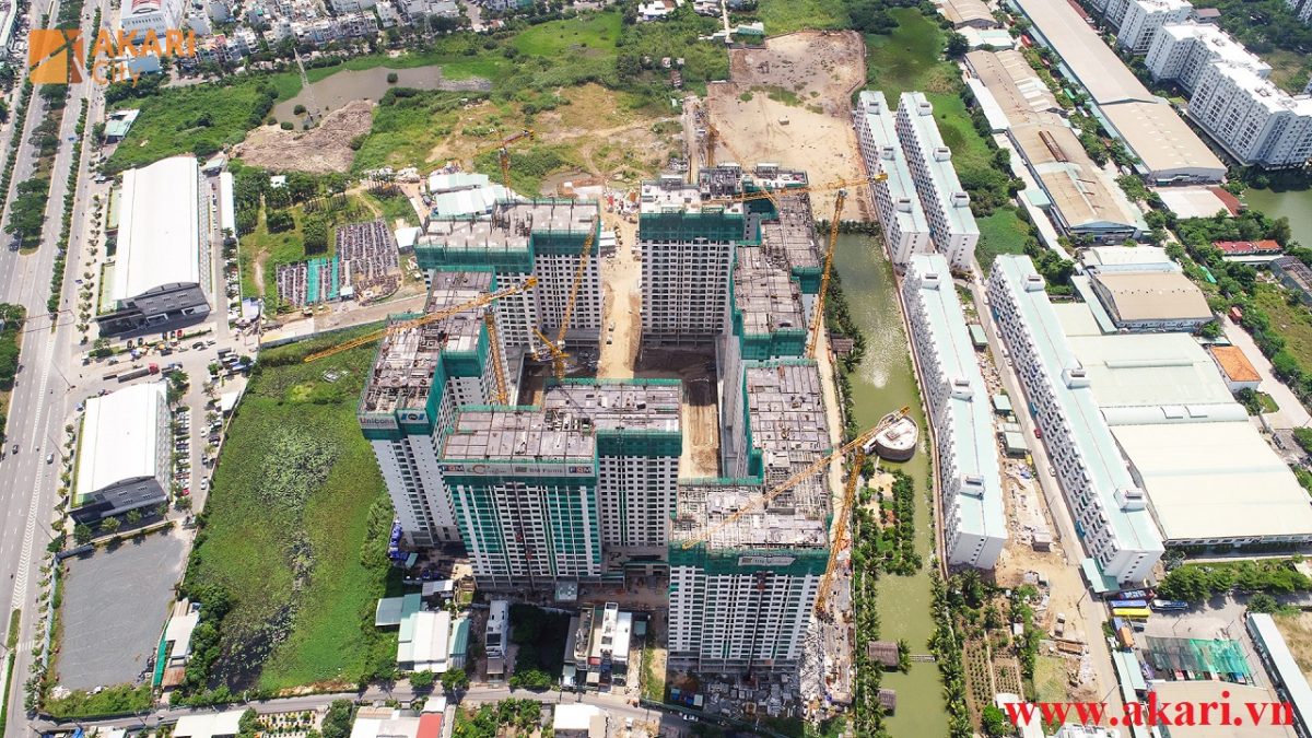 [ Akari City cất nóc ] các tháp giai đoạn 1 [ Tháng 09/2020 ]