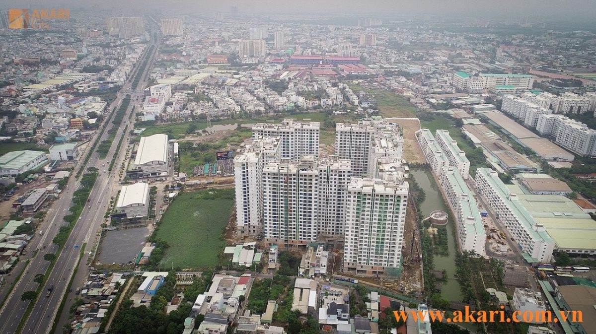 CẬP NHẬT TIẾN ĐỘ XÂY DỰNG AKARI CITY THÁNG 12/2020