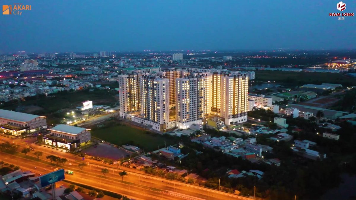 Tiến độ dự án [Akari City] Nam Long [Về Đêm] 18/03/2021