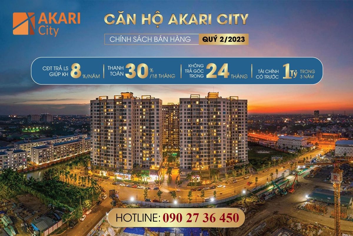 𝐀𝐊𝐀𝐑𝐈 𝐂𝐈𝐓𝐘 – Chính sách bán hàng bán hàng Quý 2/2023