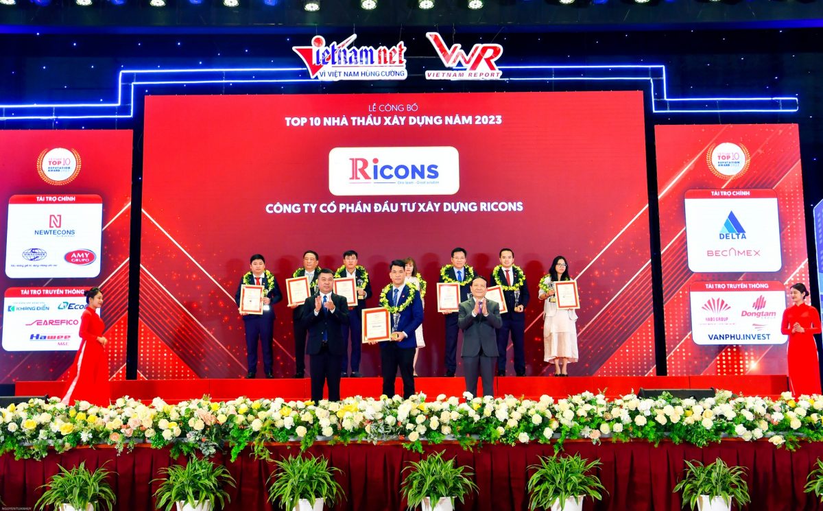 [RICONS] TOP 3 NHÀ THẦU XÂY DỰNG UY TÍN CỦA NĂM