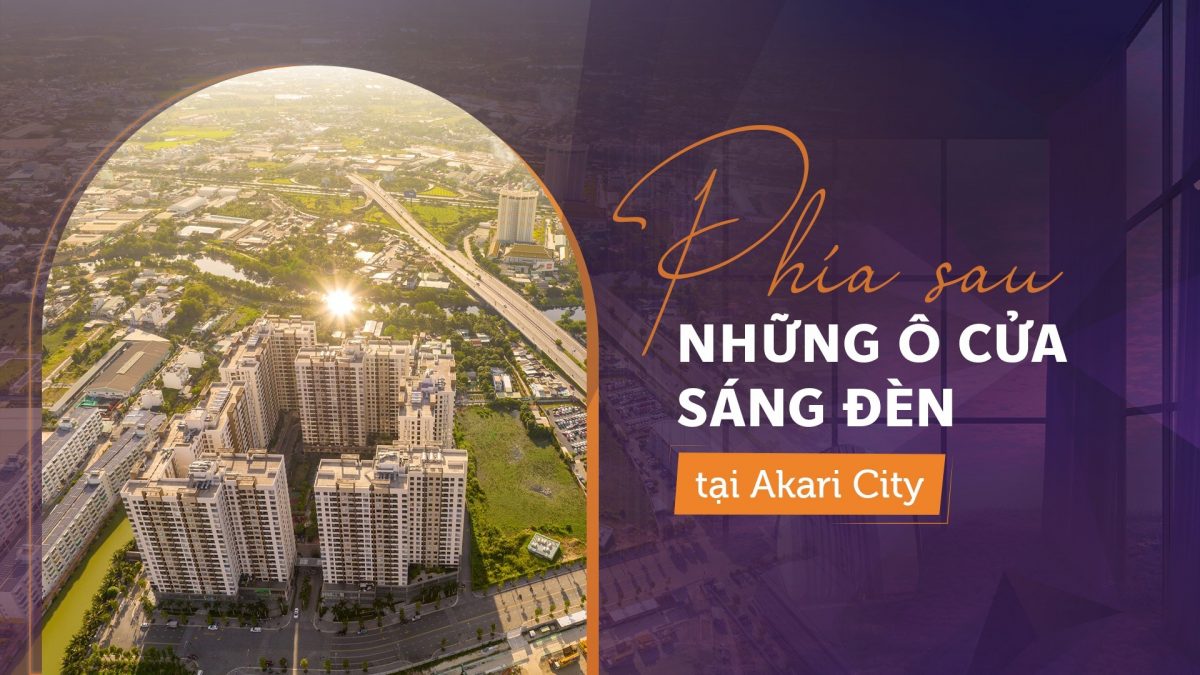 Phía sau những ô cửa sáng đèn tại thành phố ánh sáng Akari City