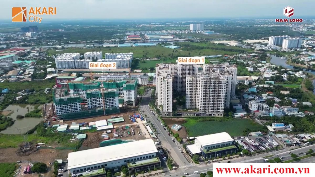 Giá chuyển nhượng Akari City 56m2 (2PN,1WC) và 75m2 (2PN,2 WC)