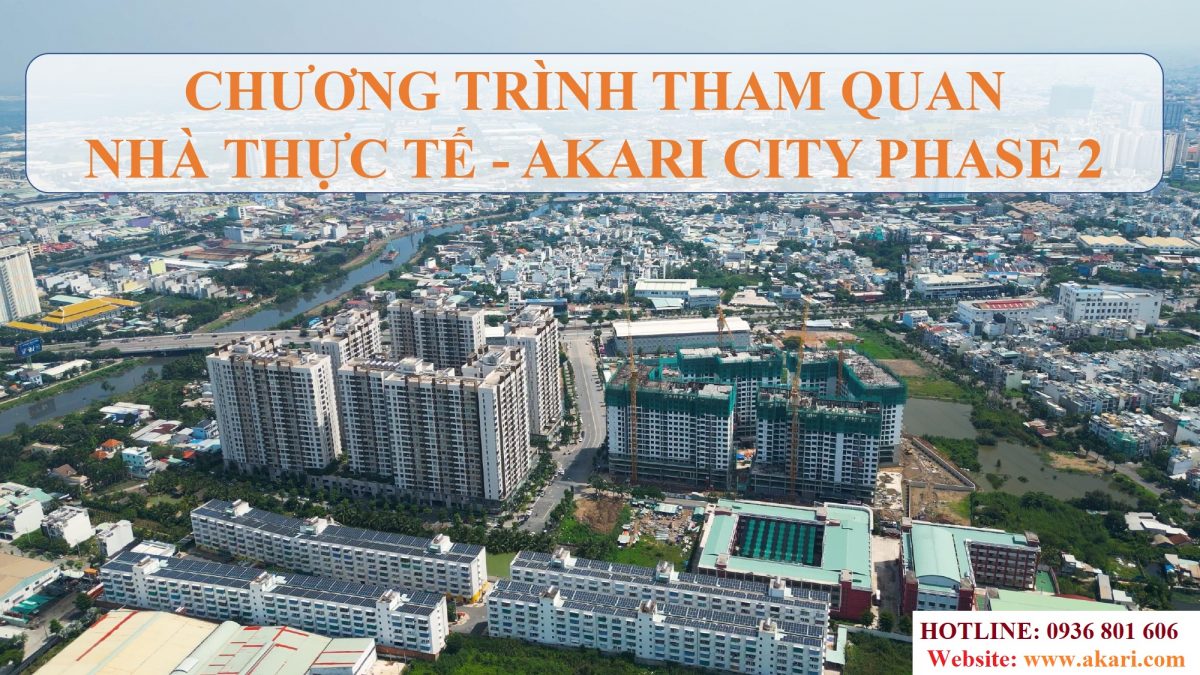 Đăng ký lịch tham quan “NHÀ THỰC TẾ” – “AKARI CITY” giai đoạn 2