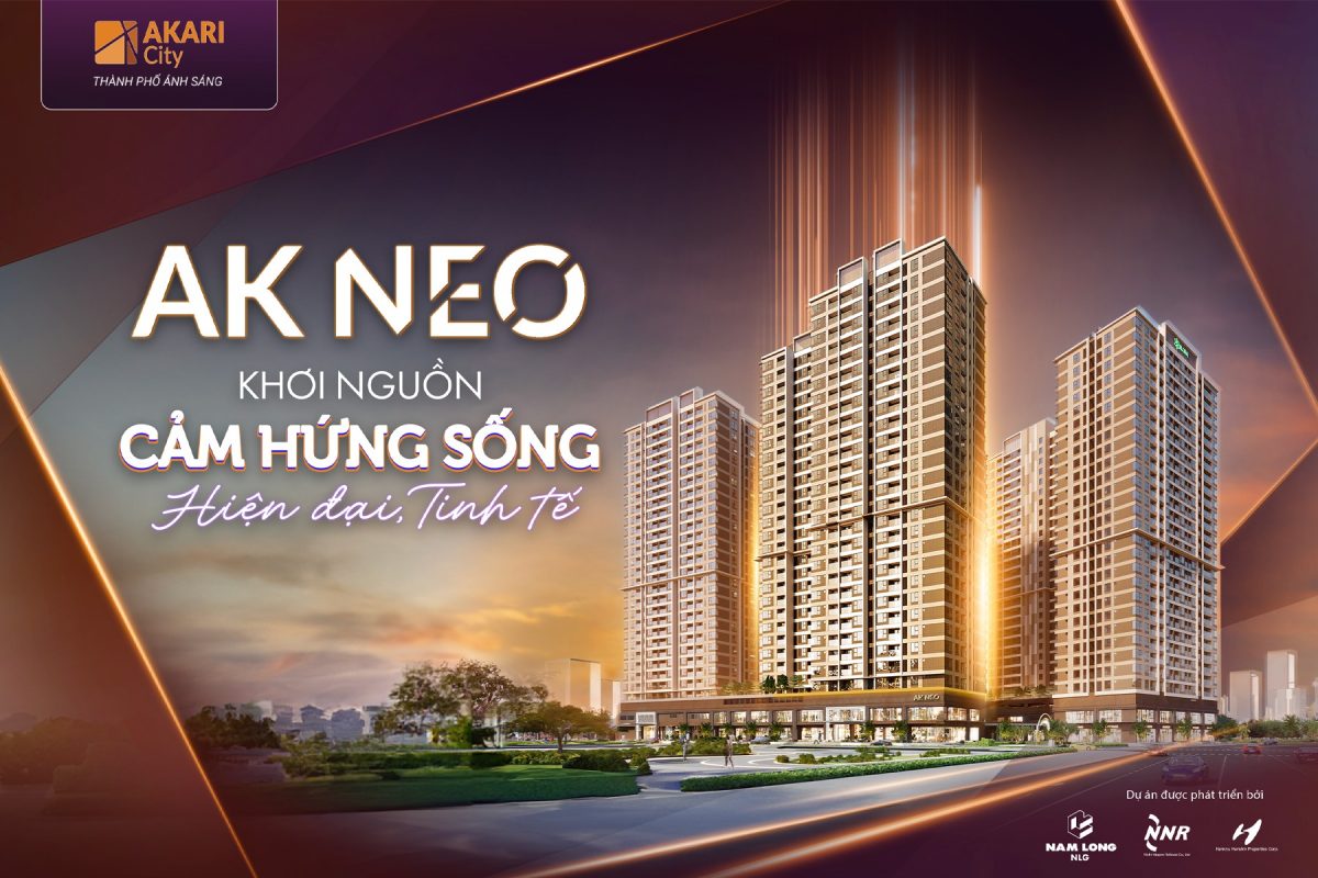 AK Neo – Khởi nguồn cảm hứng sống hiện đại, tinh tế: Akari City