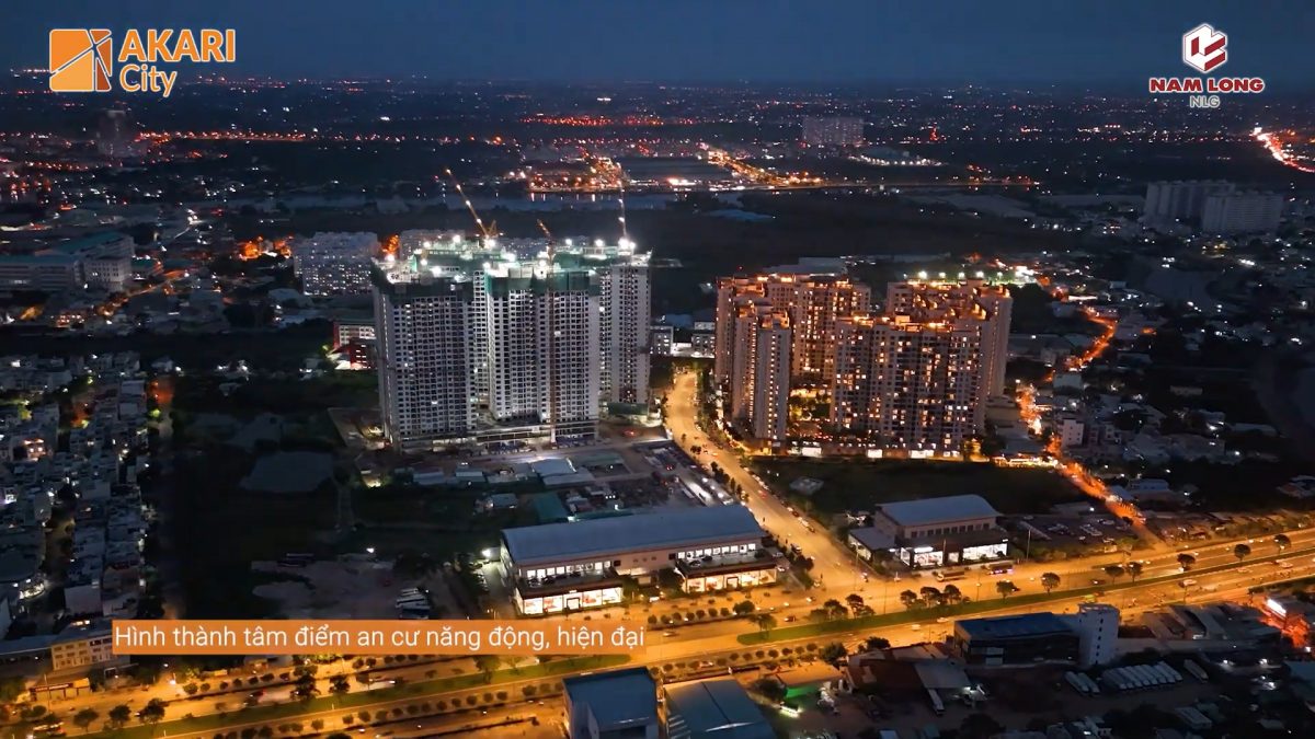 Cập nhật tiến độ công trình Akari City giai đoạn 2 tháng 12/2023