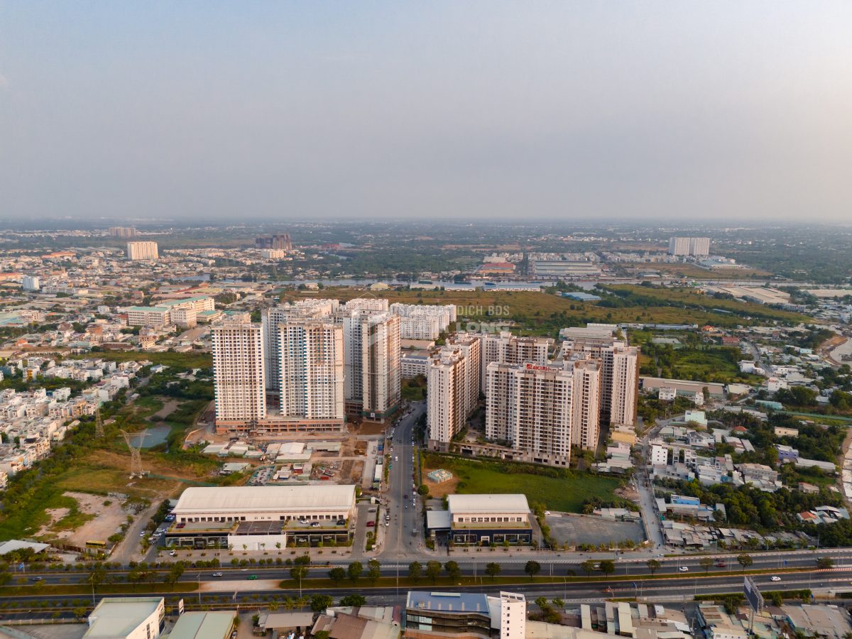 Cập nhật tiến độ xây dựng Akari City cuối tháng 3 năm 2024