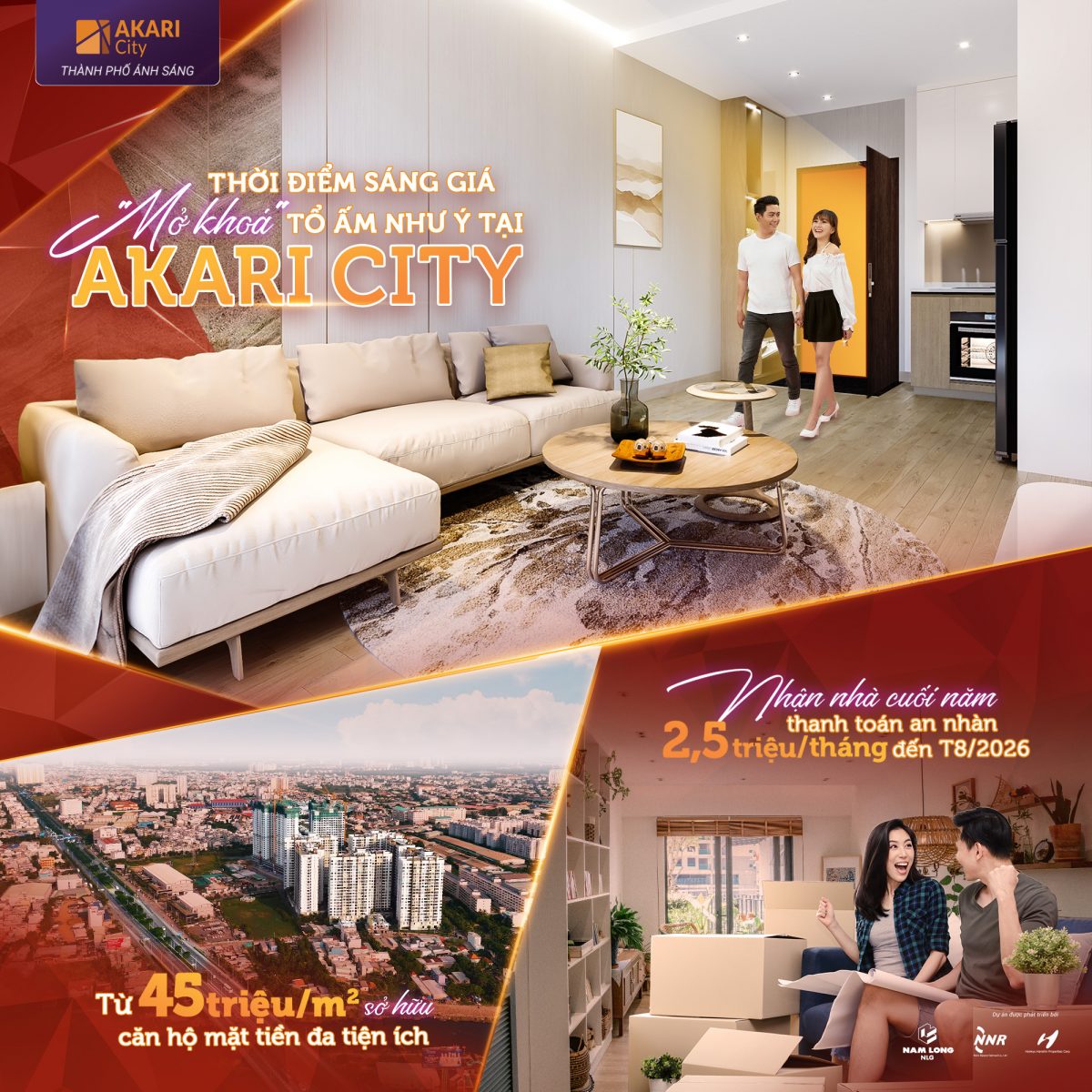 Cập nhật sự kiện mở bán Akari City tháng 4 năm 2024