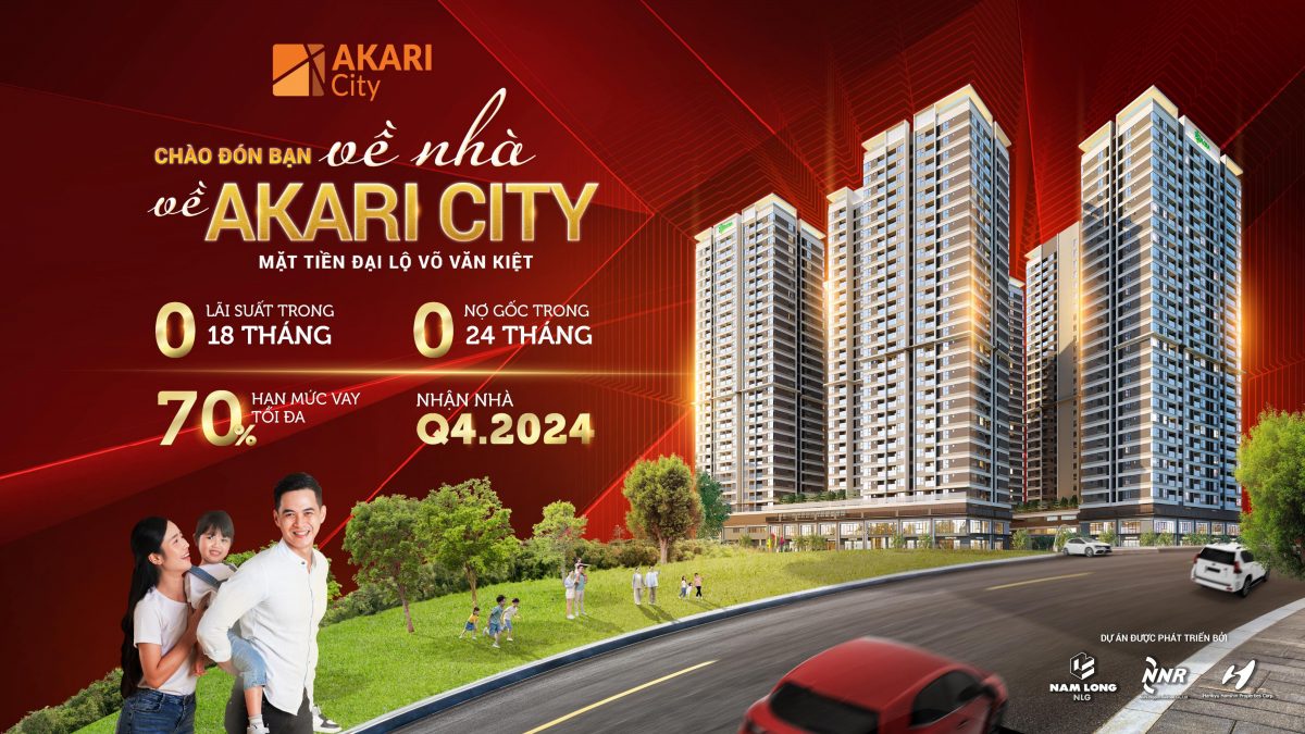 Akari City: Giá bán + Thanh toán + Ưu đãi: Tháng 8/2024