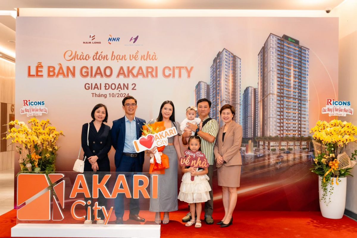 Chính thức: Lễ bàn giao Chung cư Akari City giai đoạn 2